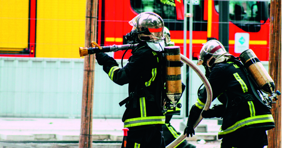 Reconnaissance aux sapeurs-pompiers !